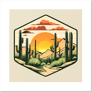 saguaro national park Posters and Art